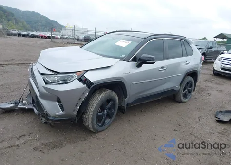 2019 Toyota Rav4 Hybrid Xse from USA, damaged, VIN 2T3EWRFV2KW025640
